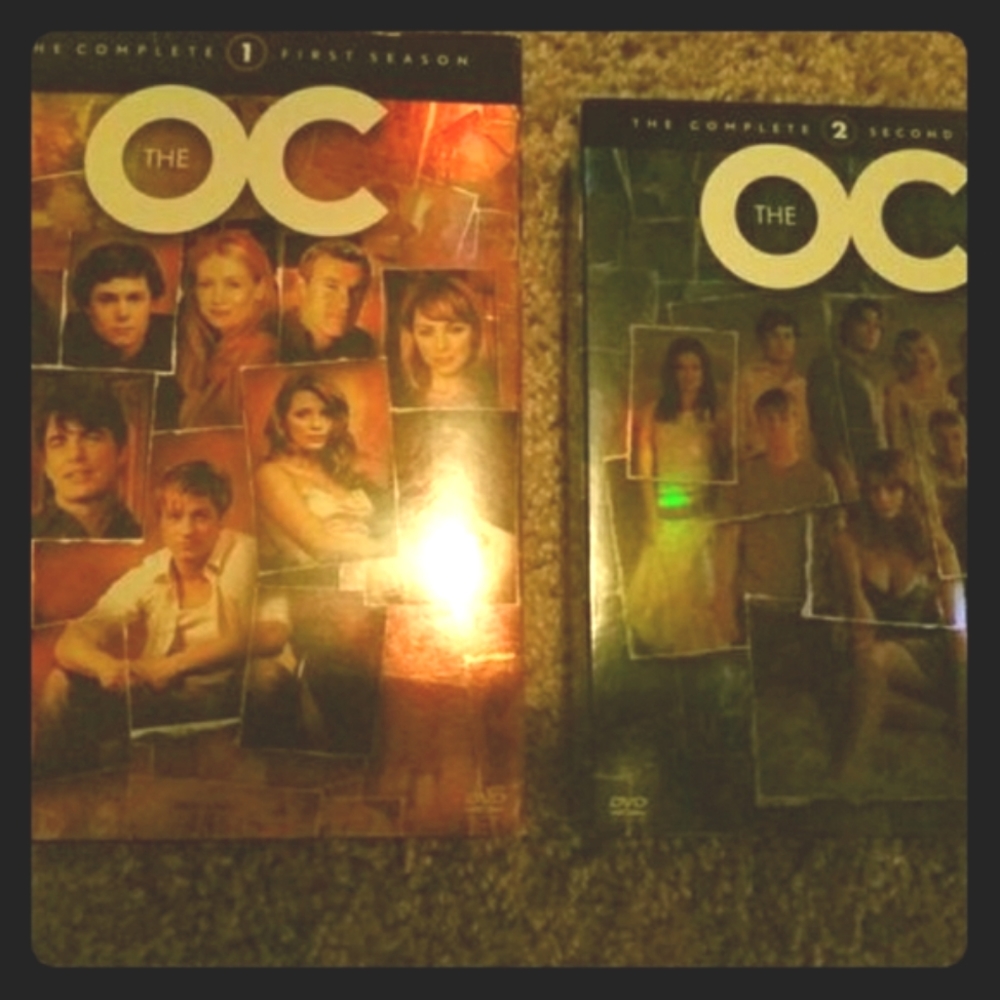 THE OC TV show DVD set. Seasons 1 and 2